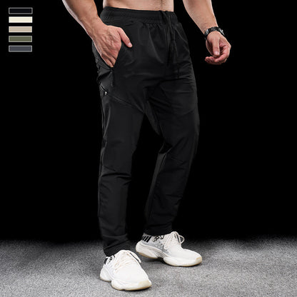 Exercise Workout Pants Men's Waterproof Quick-drying