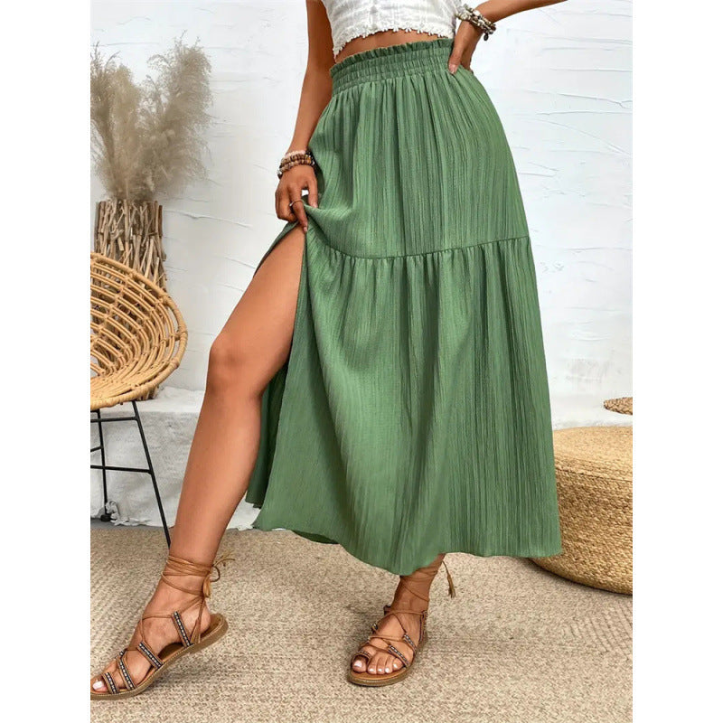 Spring And Summer High-grade Long Skirt Women