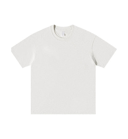 All-matching Round Neck Short Sleeves Loose