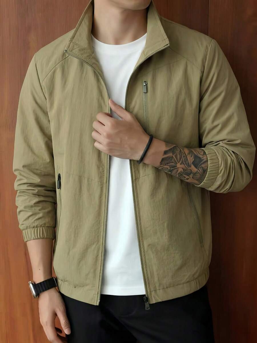 🧥 Giacca Uomo Cargo Impermeabile Multitasche Outdoor Primavera