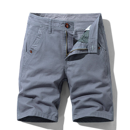 Pantaloni Uomo in Cotone – Casual Overalls dritti basic