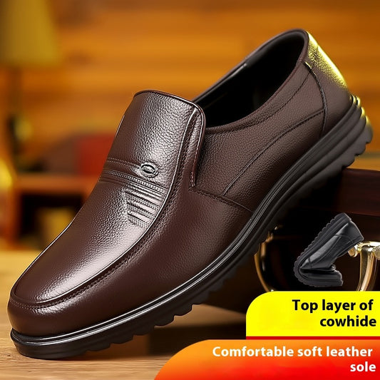 Scarpe Uomo Business Casual – Pelle Morbida, Antiscivolo e Traspiranti