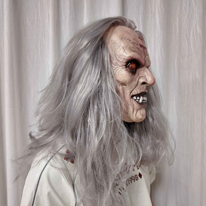 🎭 MASCHERA DEMONE GHOUL VAMPIRO HALLOWEEN LATTICE INTEGRALE HORROR