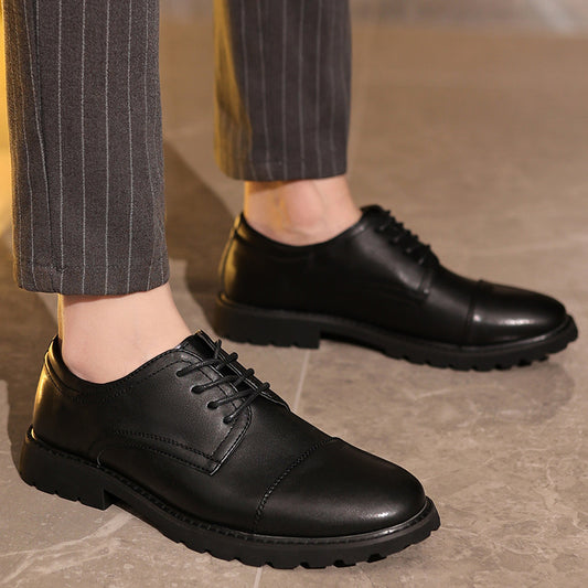 Scarpe Uomo Business Extra Large – Stile Britannico, Traspiranti e Antiscivolo