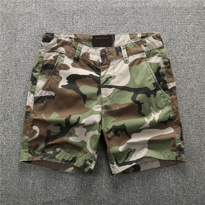 Pantaloncini Uomo Estivi Camouflage – Shorts Casual in Cotone, Comfort e Stile