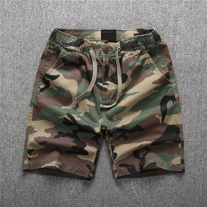 Pantaloncini Uomo Estivi Camouflage – Shorts Casual in Cotone, Comfort e Stile