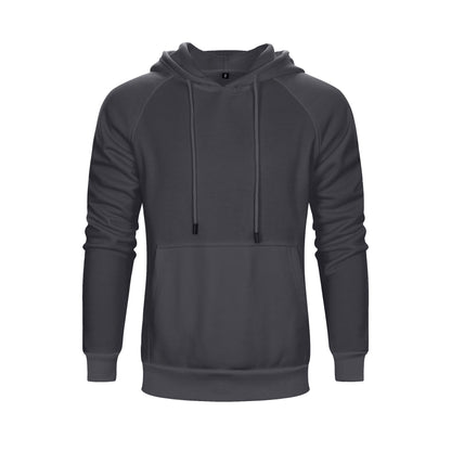 Men's Solid Color Hoodie Hip-hop Street Clothing Coat