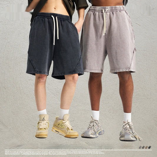 Pantaloncini Trendy da Uomo Stile Vintage Retro Shorts
