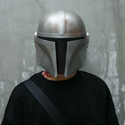 🛸 Maschera Casco Mandaloriano Boba Fett in PVC – Cosplay, Star Wars &amp; Halloween