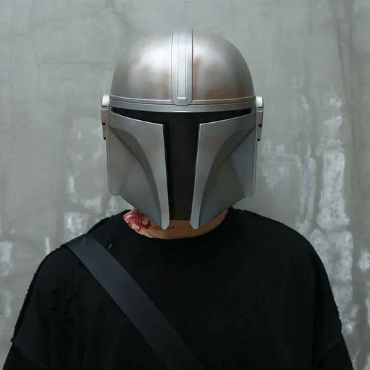 🛸 Maschera Casco Mandaloriano Boba Fett in PVC – Cosplay, Star Wars &amp; Halloween