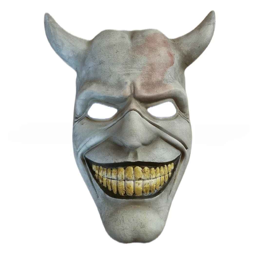 😈Maschera horror Mezza maschera Spaventoso Halloween