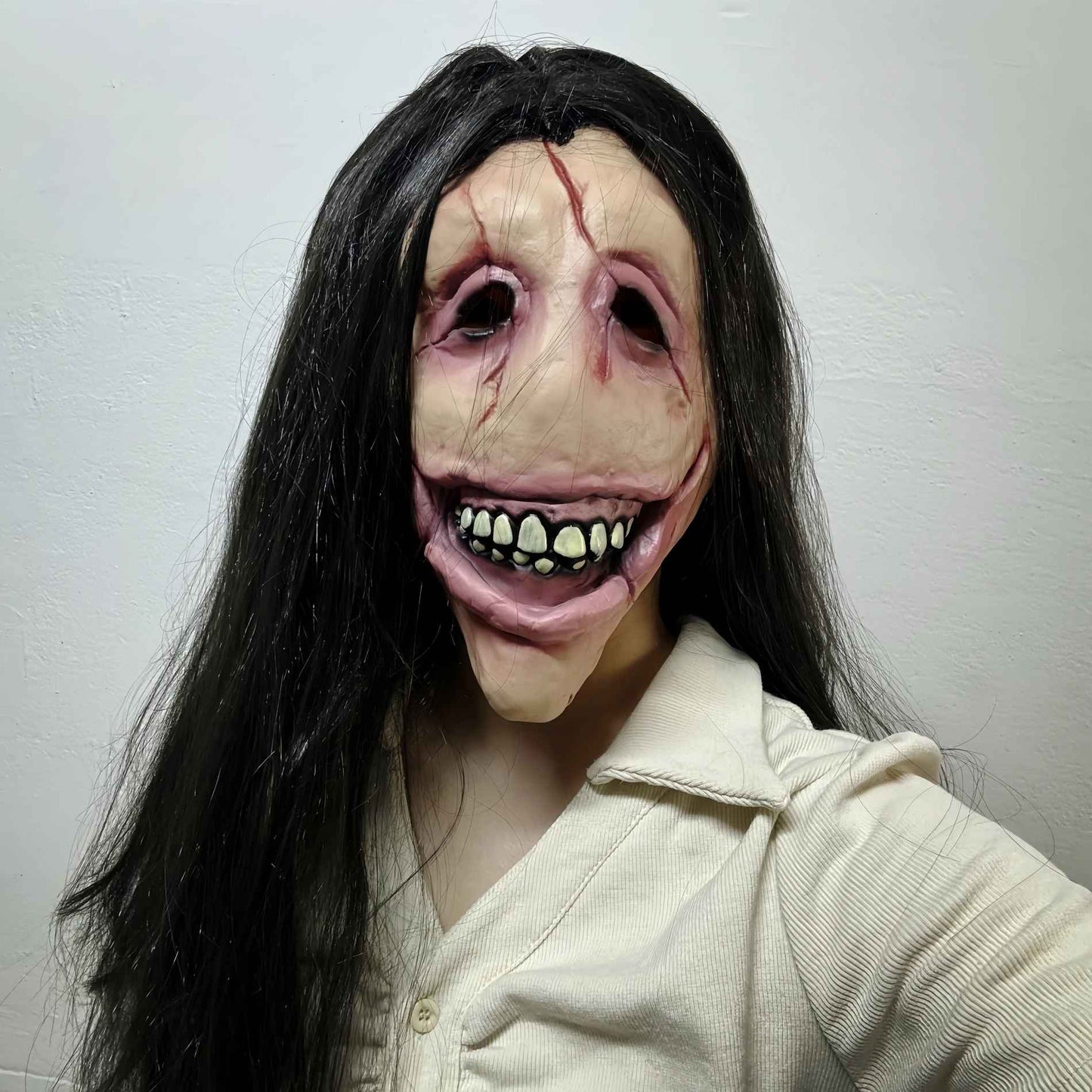 🔪 Maschera Kuchisake-onna (Donna dalla Bocca Tagliata) – Leggenda Urbana Giapponese