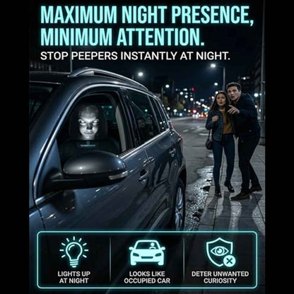 2/4/6 Pezzi Copri Poggiatesta AutoHorror Halloween, Universali, Traspiranti ed Elastici