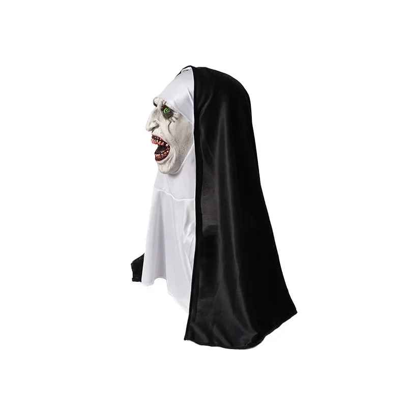 👻 MASCHERA SUORA VALAK HALLOWEEN THE CONJURING 2 CON COPRICAPO