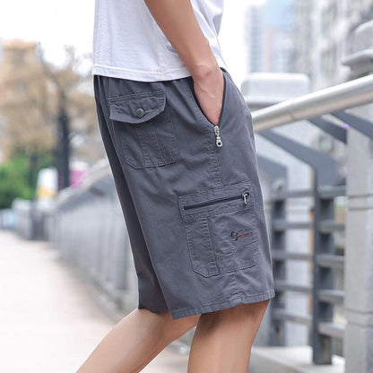Pantaloncini Uomo Estivi Taglie Forti – Shorts Larghi in Cotone, Comodi e Traspiranti