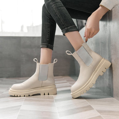 Spring Women's Platform Ankle Boots