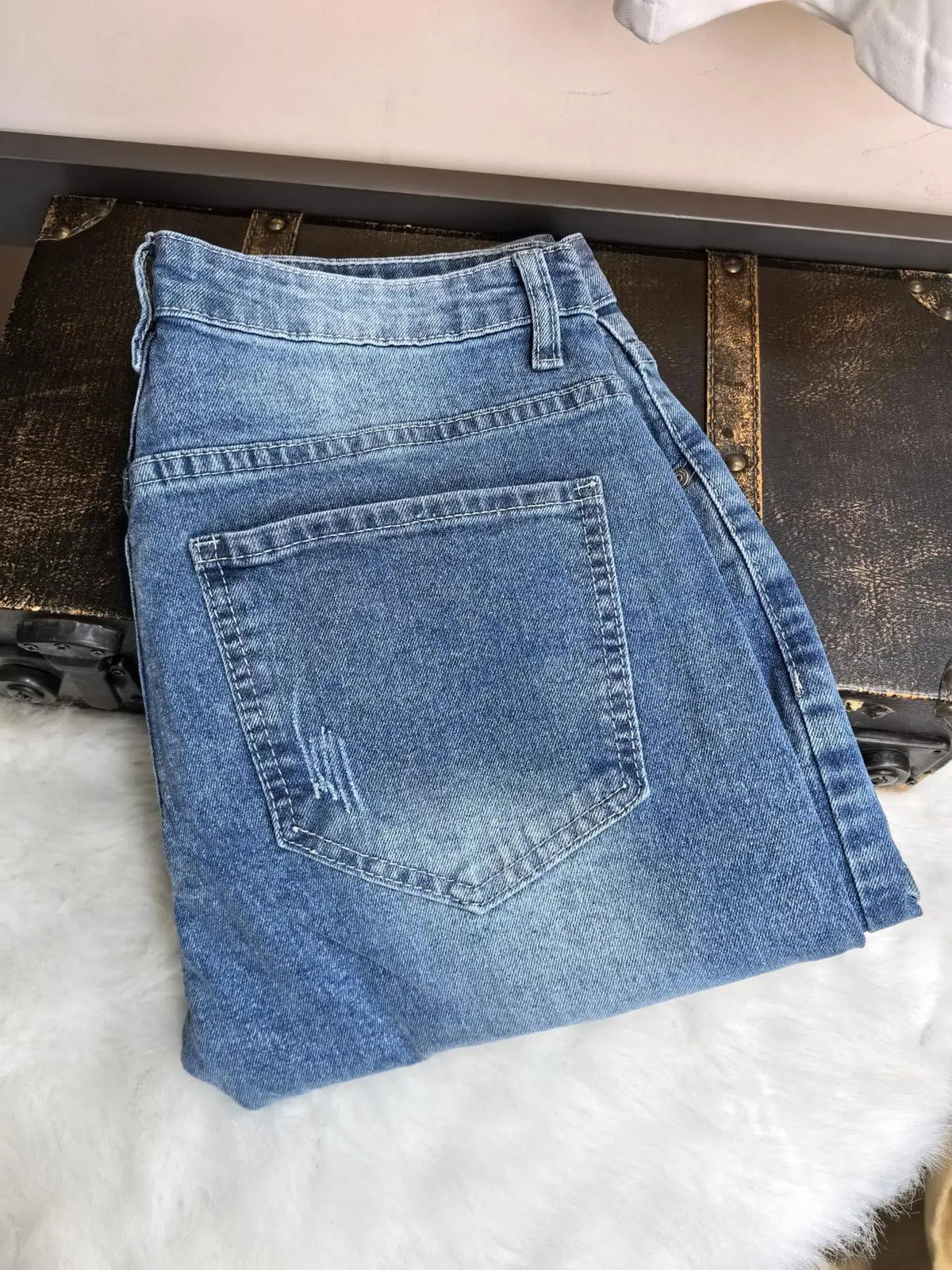 Jeans Uomo Stretch Casual Tinta Unita Comodi