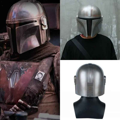 🛸 Maschera Casco Mandaloriano Boba Fett in PVC – Cosplay, Star Wars &amp; Halloween
