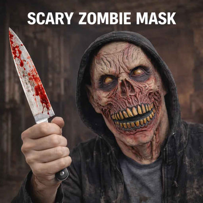 🧛Terrificante Maschera Mostro Horror Realistica in Lattice