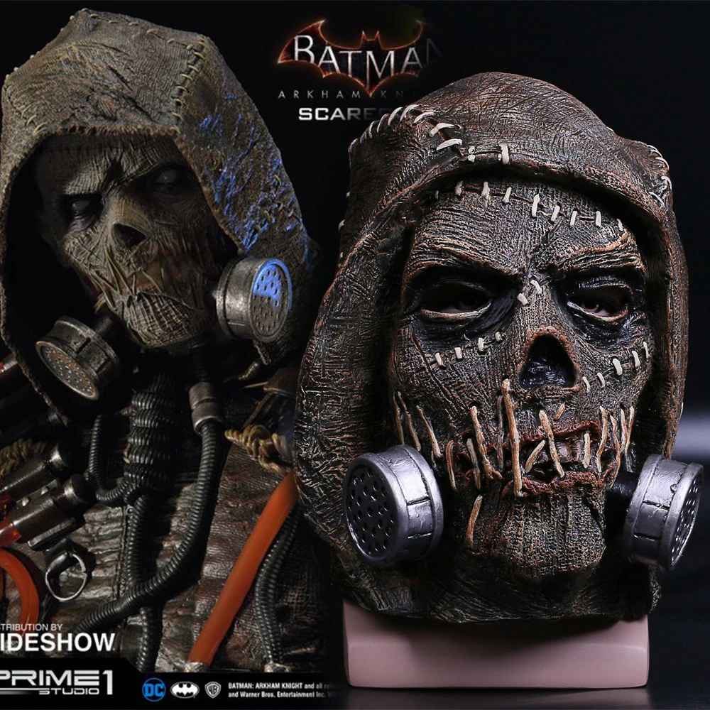 🎃 Maschera Spaventapasseri (Dr. Jonathan Crane) in Lattice – Halloween & Cosplay
