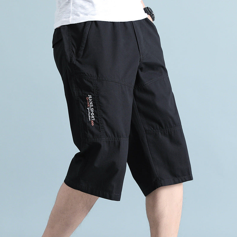 Pantaloni Sportivi Uomo Taglie Grandi – Shorts Casual in Cotone, Estivi e Comodi