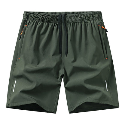 Pantaloncini Sportivi Uomo Estivi in Ice Silk – Quick Dry, Traspiranti, Larghi, Perfetti per Basket, Allenamento e Palestra