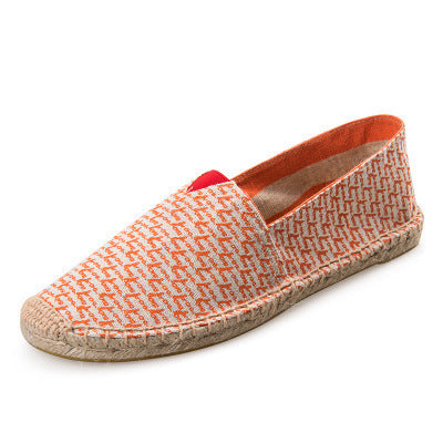 🥿 Scarpe Estive Slip-on da Uomo – Stile Casual in Tela con Suola in Corda 🥿