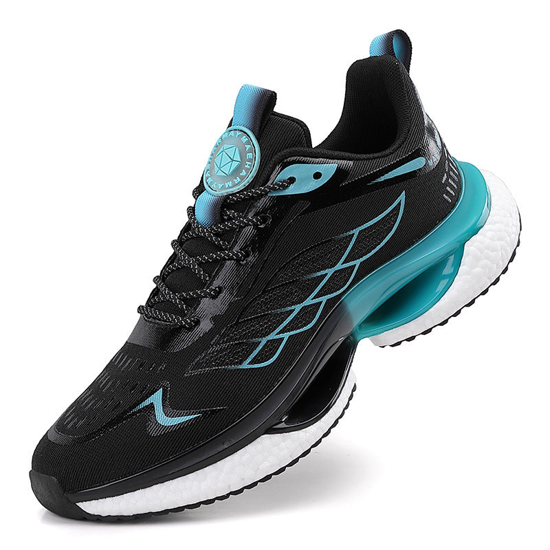 Sneaker Running casual suola composita in pelle PU