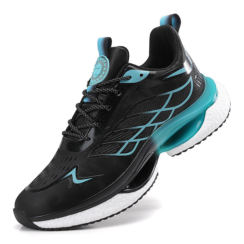 Sneaker Running casual suola composita in pelle PU
