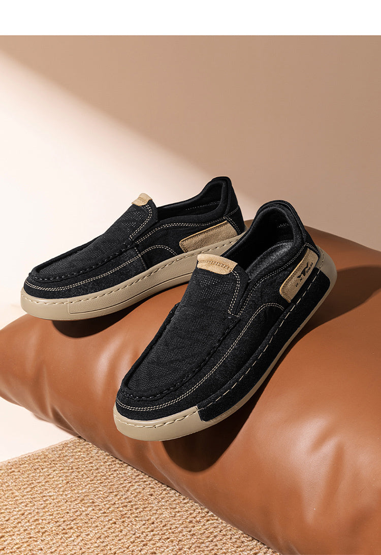 Scarpe Uomo Casual Slip-on – Leggere, Comode e Suola Morbida
