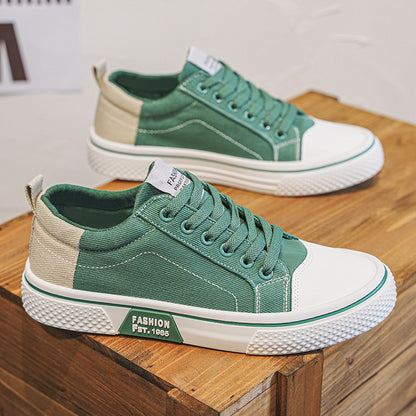 Breathable All-matching Skateboard Men's Soft Bottom Casual Sports Fashion Canvas Shoes