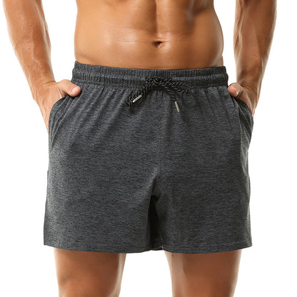Shorts casual da uomocon tasche per yoga e fitness