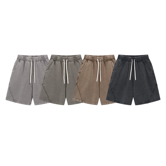Pantaloncini Trendy da Uomo Stile Vintage Retro Shorts