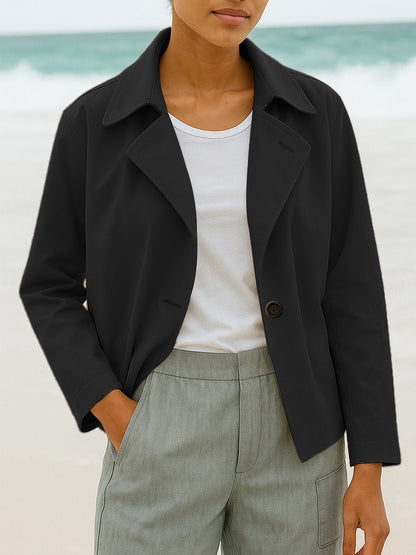 Jacket Coat Women's Solid Color Short Small Suit