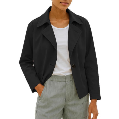 Jacket Coat Women's Solid Color Short Small Suit