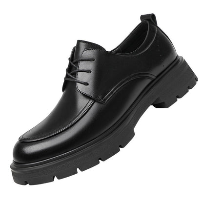 Scarpe Uomo Business con Rialzo Interno – Pelle Vera, Eleganti e Traspiranti