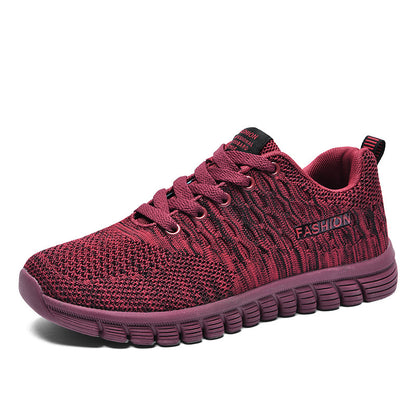 Hollow Comfort Cloth Shoes Soft Bottom Walking Shoes