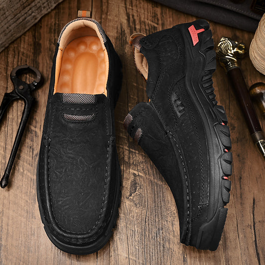 Scarpe Uomo in Pelle Taglie Grandi – Casual, Comode e Resistenti