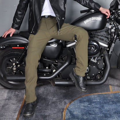 Motorcycle Four Seasons Drop-resistant Cycling Pants Waterproof Windproof