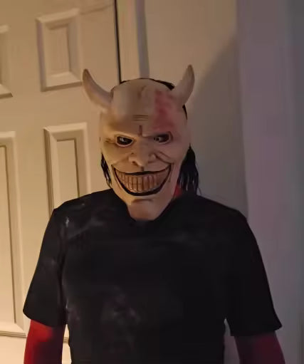 😈Maschera horror Mezza maschera Spaventoso Halloween