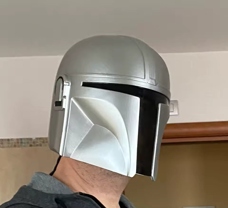 🛸 Maschera Casco Mandaloriano Boba Fett in PVC – Cosplay, Star Wars &amp; Halloween