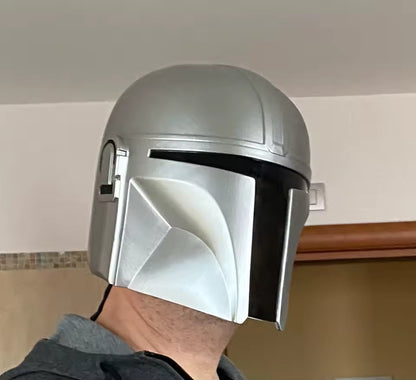 🛸 Maschera Casco Mandaloriano Boba Fett in PVC – Cosplay, Star Wars &amp; Halloween