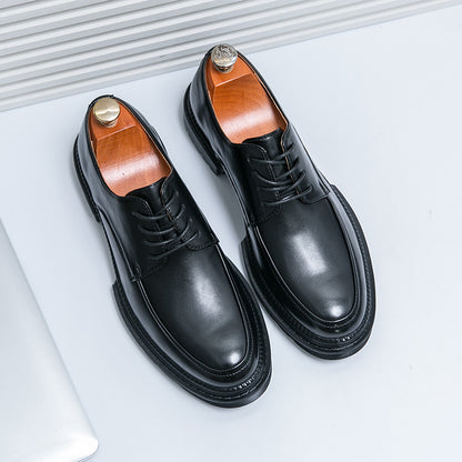 Business Casual Leather Shoes Trendy