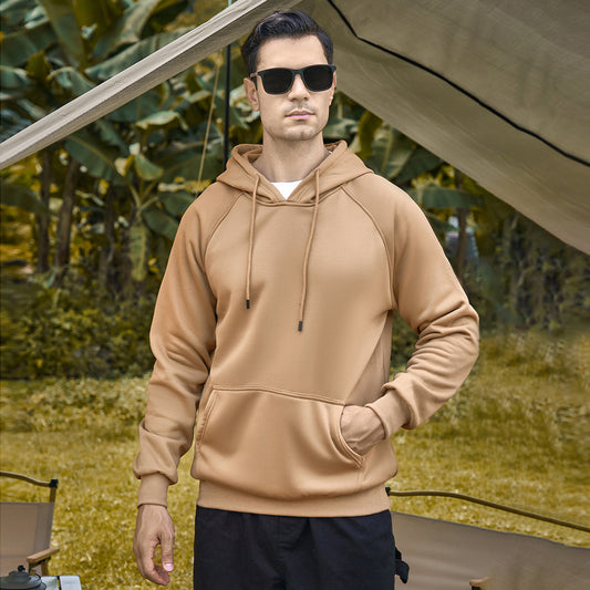 Loose Cool Blank Fleece Sweater Men's