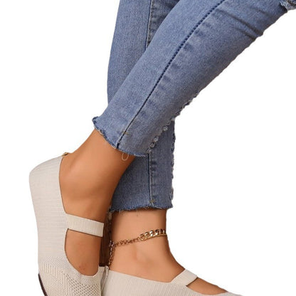 Women's Breathable Plus Size Soft Bottom Mom Shoes