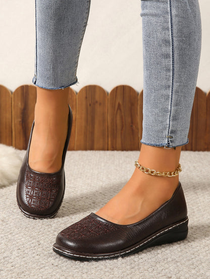 Soft Bottom Non-slip Grandma Shoes Shallow Mouth