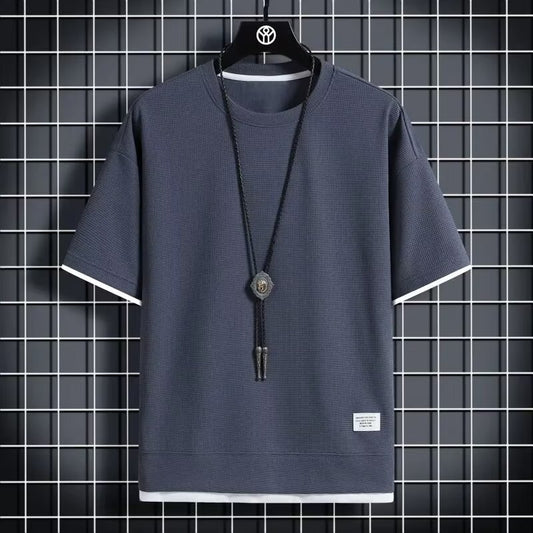 Summer New Men's Short-sleeved T-shirt