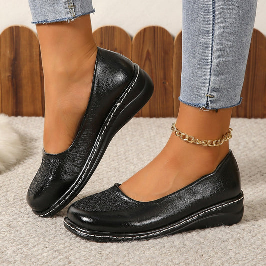 Soft Bottom Non-slip Grandma Shoes Shallow Mouth