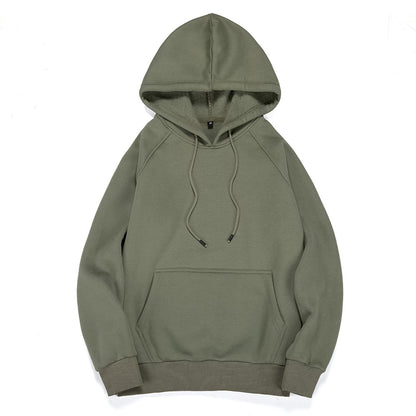 Loose Cool Blank Fleece Sweater Men's