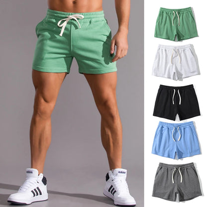 Casual Shorts 100% Cotton Beach Shorts Comfortable Fitness